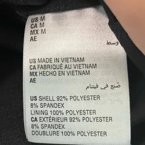 Inc international Concepts Black Ruched Blouse