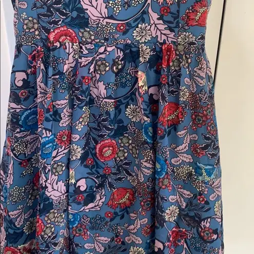 Adelyn Rae - Tank floral dress open back triangle M