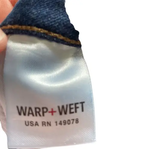 Warp + Weft JFK New York City Skinny Jeans Napa 25 x 28 Blue