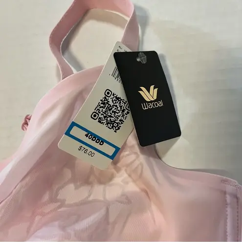 Wacoal Bra Confidence Boost Underwire Bra Ballet Slipper Pink 40DDD NWT #855380