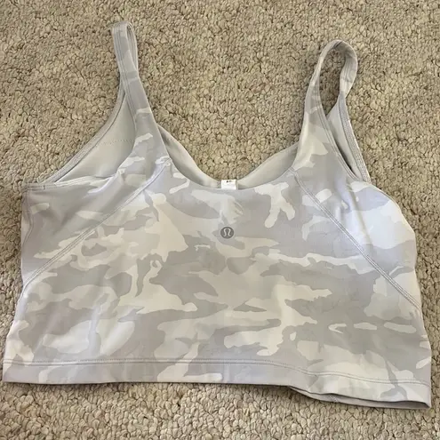 Lululemon Align Tank - Incognito Camo Alpine White Multi Size 14