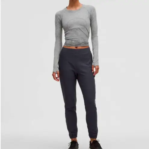 Lululemon  Adapted State High-Rise Fleece Jogger *Full Length Black Night Size 2 - Image 2