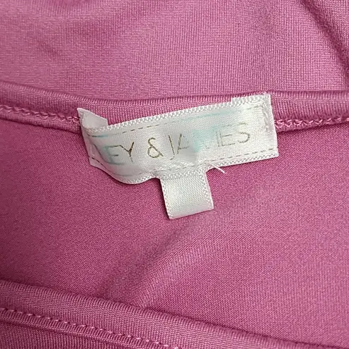 Riley & James Orchid Cutout Cinched Side Top Size XL