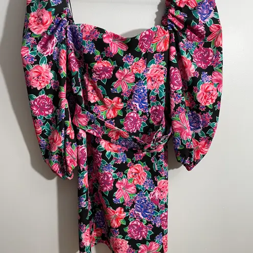 ZARA Floral Print Dress  Size Small  8812/546