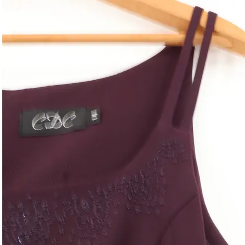 Y2K Floral Mandala Maxi Dress Vintage Evening NYE Whimsigoth Plum Prom Size 14 Purple