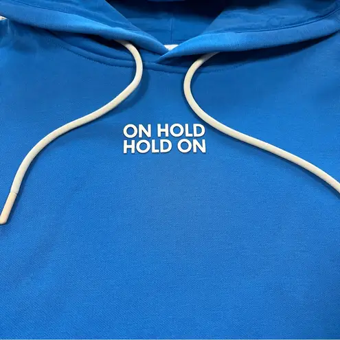Peek & Cloppenburg Jake*s Casual On Hold Hold On Statement Hoodie in Blue Medium