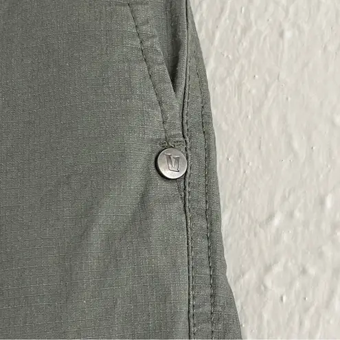 Vuori Women's Ripstop Wide Leg Pants Size Small Army Green