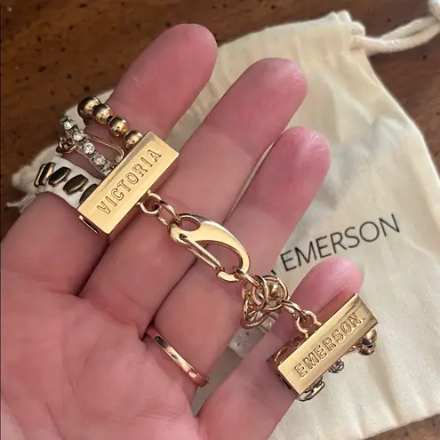 Victoria Emerson Gold and Silver Bracelet Trio