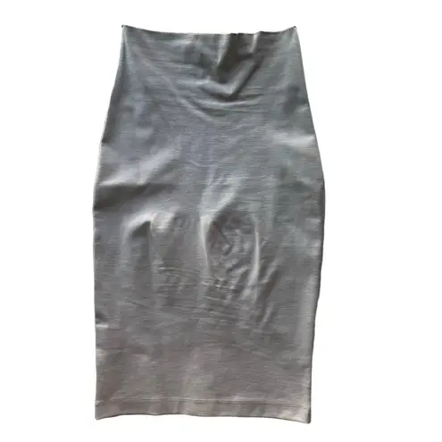 Windsor  Bodycon Pencil Skirt Beige Tan Brown Size Small Pull On Stretch Office