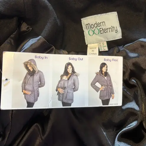 Modern Eternity Convertible 3 in 1 Coat Black Size XS