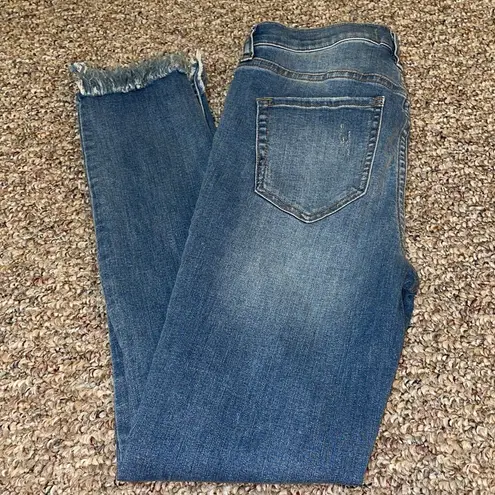 Free People Womens  Fringe Jeans