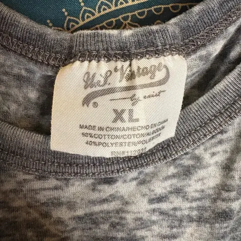 US Vintage Cali Gray Women's Tank Top Size XL