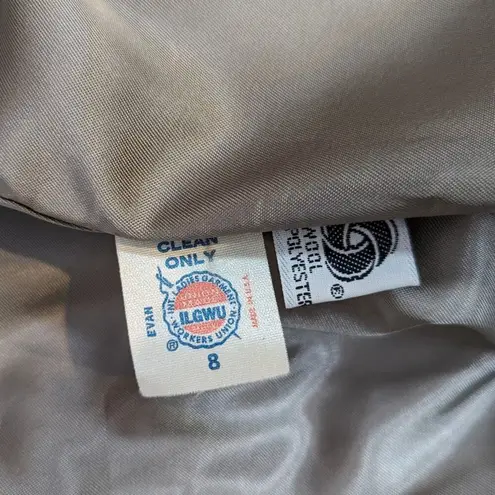 Vintage Evan Picone Two Piece Wool Skirt Suit Gray Vintage Size 8 Modern Size 0