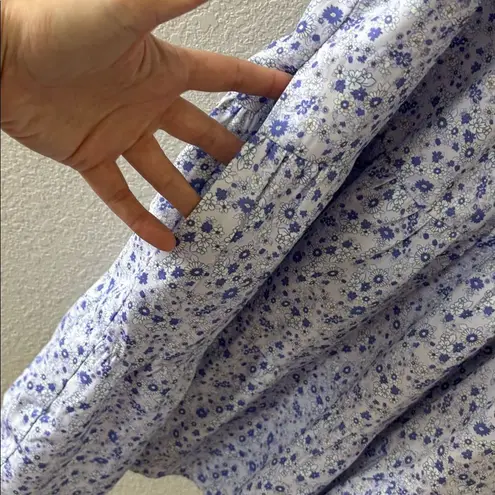 Hyacinth House Tuckernuck Lilac Floral Ric Rac Leonie Mini Dress Sz XXL NWT Purple