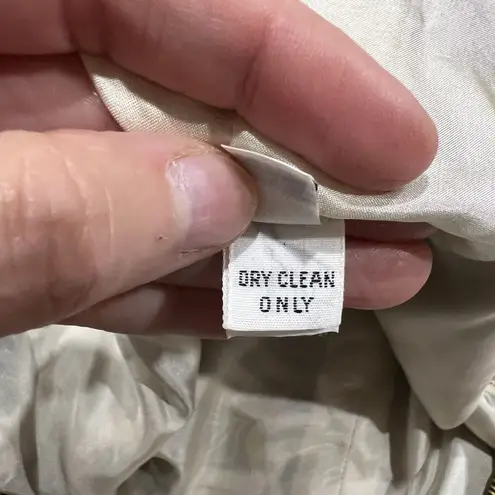 VTG 80s Stanley Platos Size 8 Dress Martin Ross Silk Long Sleeve Draped Front Black