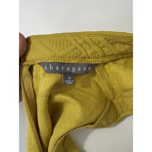 Sharagano NWT New York Laurel Leaf Dress | Sleeveless | Size 10 | MSRP $89