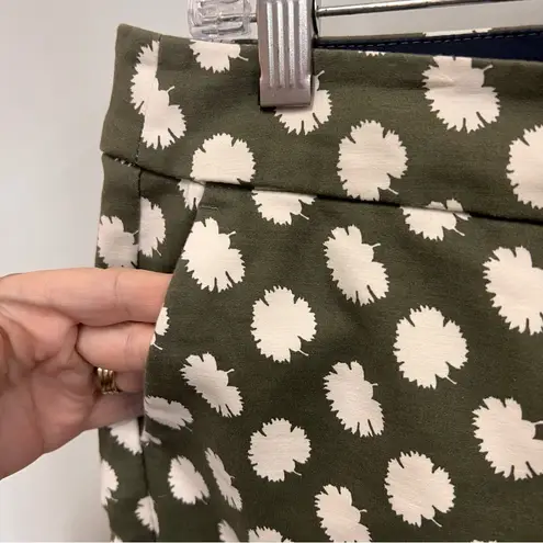 Boden USA Boden Richmond 7/8 Ankle Pants Leaf Print Size 10R