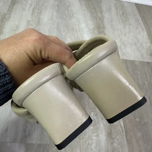 ANINE BING Cade Sandals in Beige Size 36