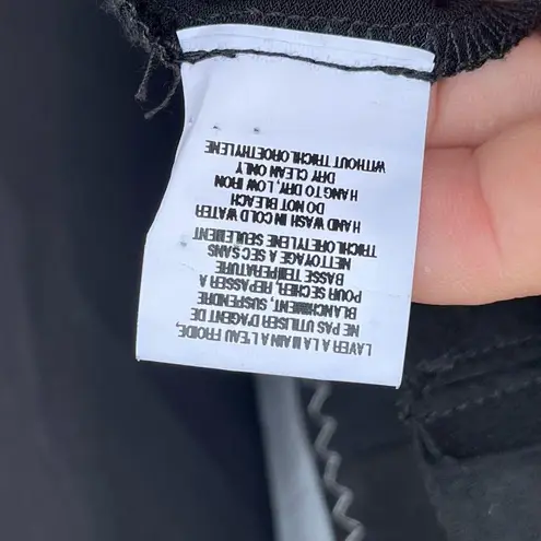 I by Iris Setlakwe Twinset, Contrast Stitch Trim size large Black