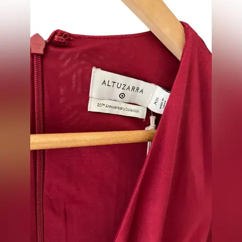 Altuzarra for Target Red Tassel Tie Waist V