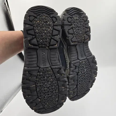 BRAHMA Sarah Steel Toe Work Shoes Sneakers Boots Women’s Size 7.5 Pink Gray