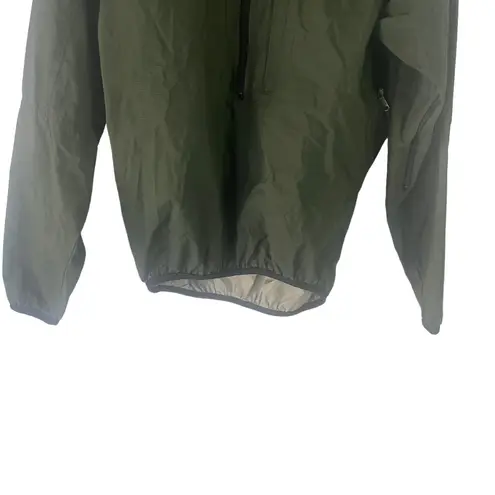 MoonStone Women's Size Small Green Rain Windbreaker Jacket