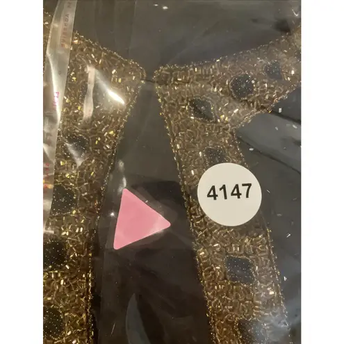 Stenay Black Beaded Blouse, Women's Small Jacket, Evening Wear, Formal Silk Top