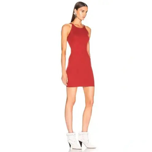 The Range / FWRD Alloy Rib Knit Banded Mini Dress in Sunburn