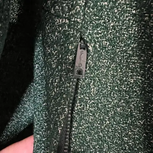 Vintage Green Pleated Midi Shirt Dress Costume Cosplay Women's S