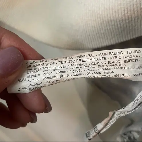 ZARA  Blue & White Soft Stripe Sweater  Sweatshirt Crewneck Women’s Size Small thumbnail 4