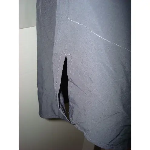 prAna New Womens NWT XS Natassa Tunic Coal Gray UPF Sleeveless Long Top Pockets Dark