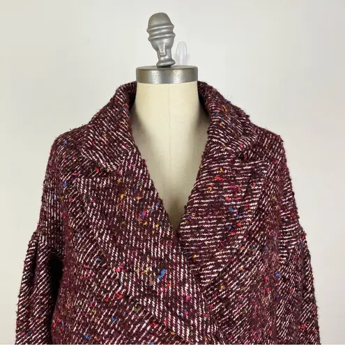 Ulla Johnson Helio Jacket in Maroon