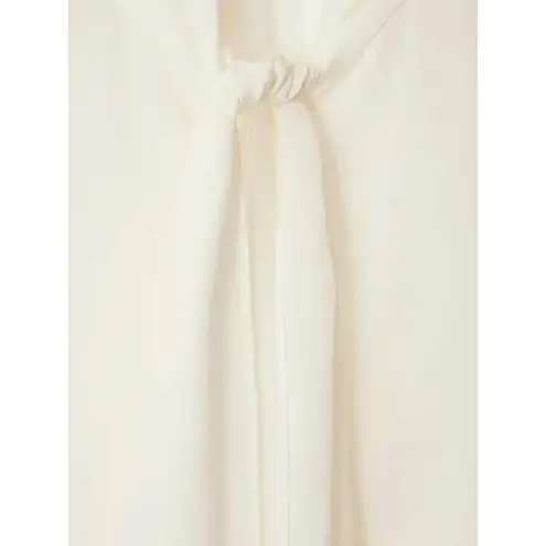 Burberry  Kelli Tie-Neck Silk Blouse Size 6