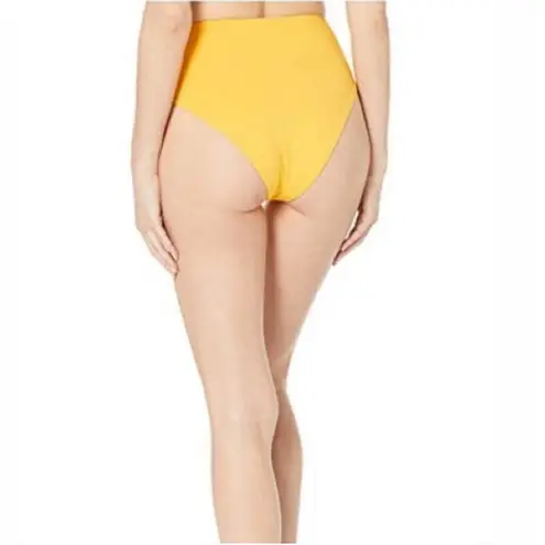 ONIA New X WeWoreWhat Riviera Bikini Bottom Large Citrus Yellow Women's Size L