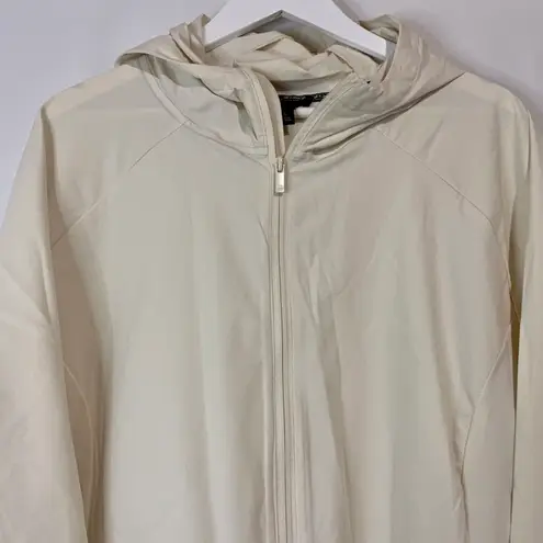 All In Motion Women’s Plus Size Lightweight Hooded Athletic Jacket Linen NWT