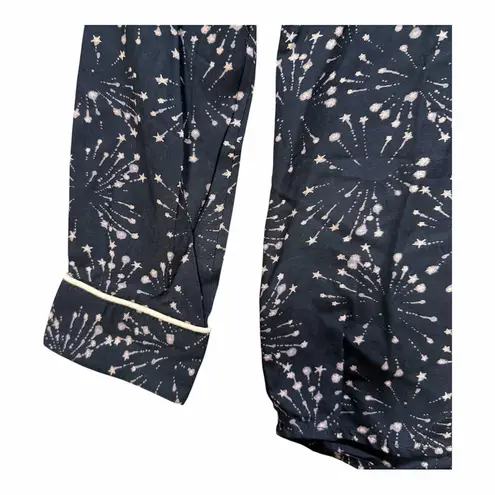 AMERICANINO Sequin CoastalCowgirl Top Viscose Western Blouse Maximalist Black S