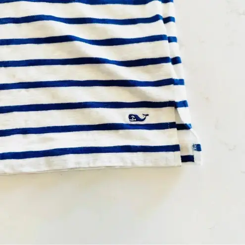 Vineyard Vines  Dress | Striped Simple
Boatneck | Blue White Pink | XXS