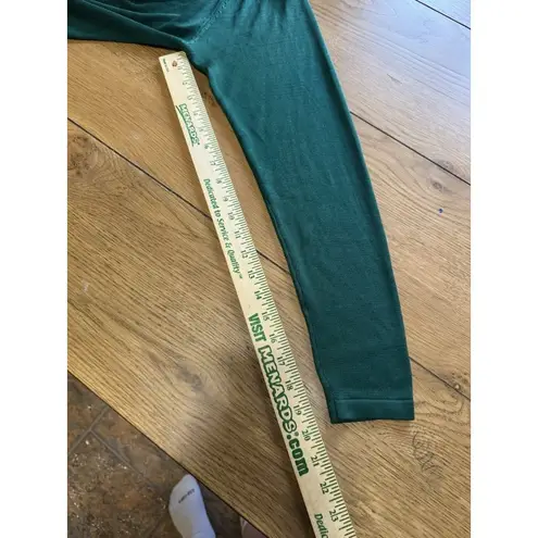 Austin Reed Silk Turtleneck Sweater Women Size Medium Green Long Sleeve City