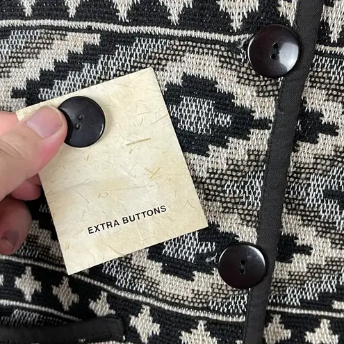 Jane Ashley Vintage Western Aztec Cowgirl Tapestry Boxy Barn Jacket Womens Small