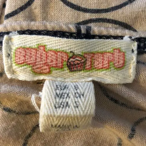 Tart Sugar Vneck Empire Waist Belted Top S