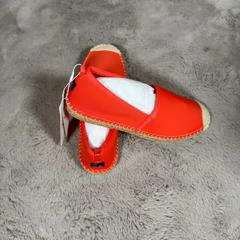 G-Star NWT SEA STAR BEACHWEAR Women Beachcomber Orange Espadrille Water Shoes W 11