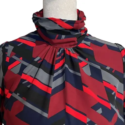 Evereve Allison Joy lightweight long sleeve bow ties cinch turtleneck NWOT - XS