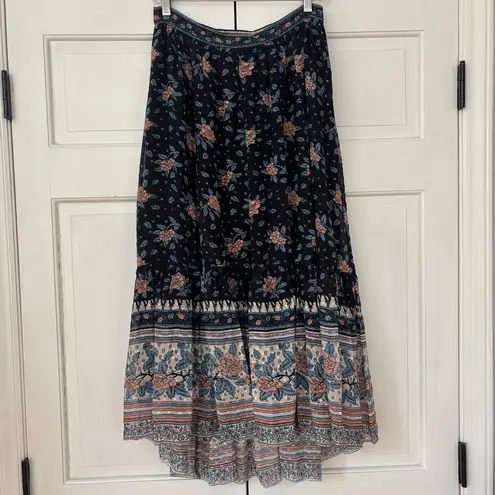 Ulla Johnson Marina Silk Floral Georgette Skirt Size 6