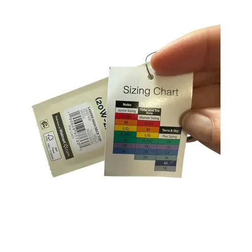 Terra & Sky 2X Multicolor Striped Ladder High Neck Tank Top Plus Size