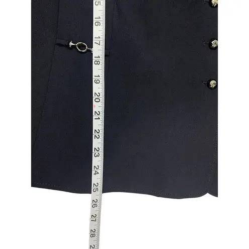 Tahari Arthur S. Levine Women's Navy Blue Jacket & Skirt Set Size 18W
