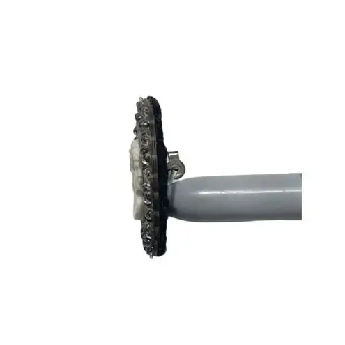 Cameo Brooch Pin Oval Sequin Trim Elegant Classic Style Women's Jewelry White