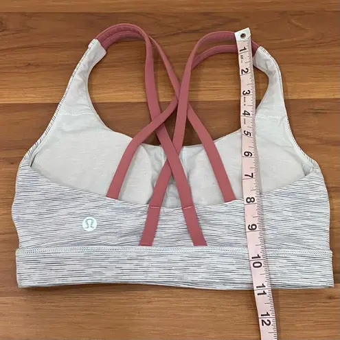 Lululemon  Energy Bra in Wee Are From Space Nimbus Battleship/Pink Puff Size 4