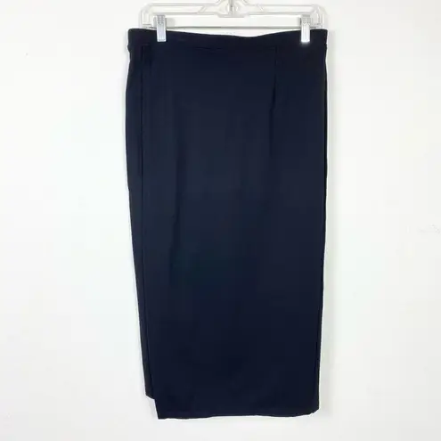 Betabrand Black The Sassiest Pant Yoga Dress Pant Skort Combo Size L Petite