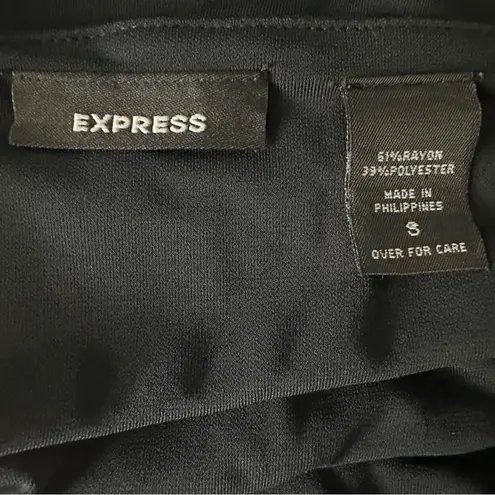 EXPRESS  Black Skater Skirt Size Small