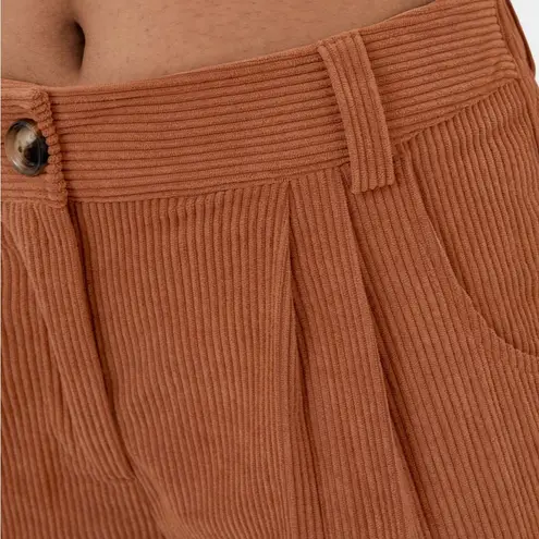Halara Bombay Brown Mid Rise Corduroy Pants New with Tags